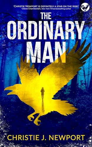 Book cover: "The Ordinary Man" with a silhouetted figure and a large bird.