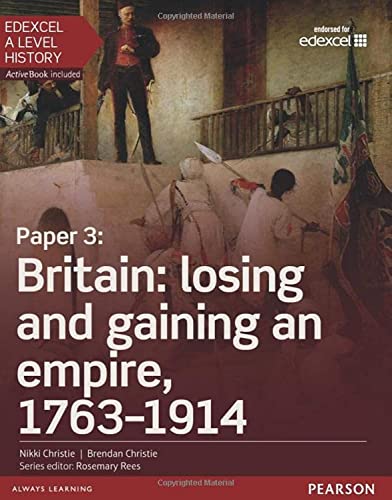 Edexcel A Level History textbook cover, depicting a colonial scene.
