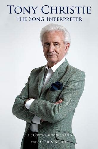 Book cover featuring portrait of Tony Christie in a green suit.