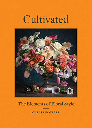 Book cover featuring a lush, colorful arrangement of various flowers.
