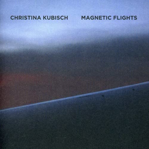 CD cover for Christina Kubisch’s “Magnetic Flights” with blue and brown tones.