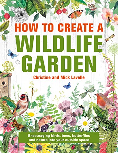Book cover with colorful illustrations of birds, insects, and wildflowers.