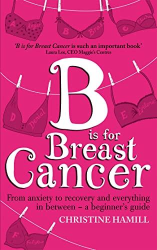 Book cover with letter "B" and illustrated bras on a clothesline.