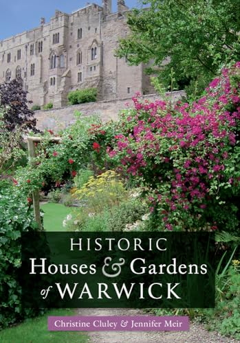 Warwick Castle and blooming garden featured on book cover.