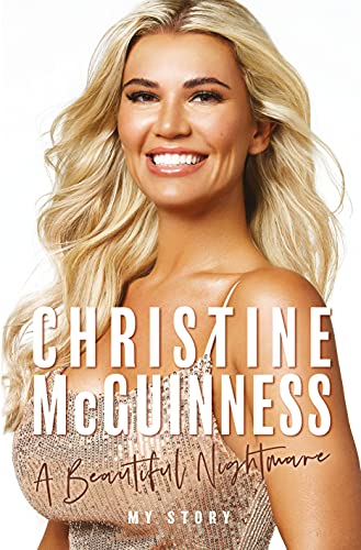 Book cover featuring blonde woman, Christine McGuinness, and title text.