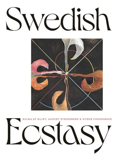 Book cover featuring abstract painting with radiating shapes and bold text.