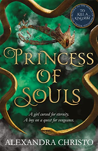 Dark fantasy book cover with gold snakes and a crown of thorns.