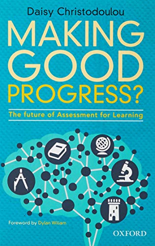 Book cover: "Making Good Progress?" with brain and learning icons.