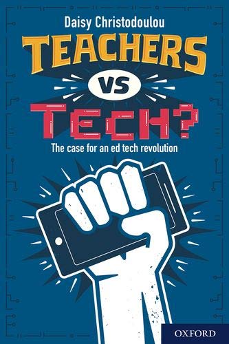 Book cover with a fist holding a smartphone against a blue background.