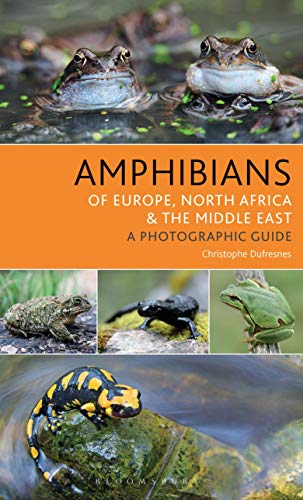 Book cover featuring various amphibians: frogs, newts, and salamanders.