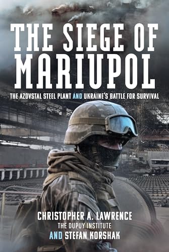 Book cover depicting a soldier in front of a war-torn cityscape.