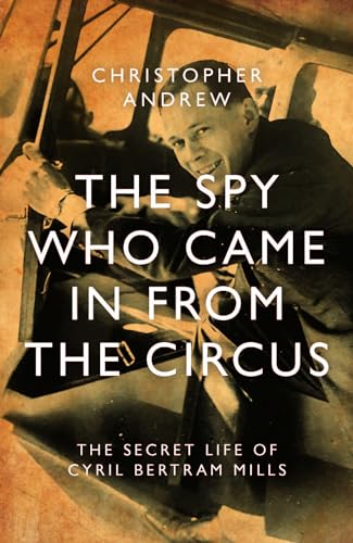 Book cover: man in a car, title "The Spy Who Came in From the Circus".