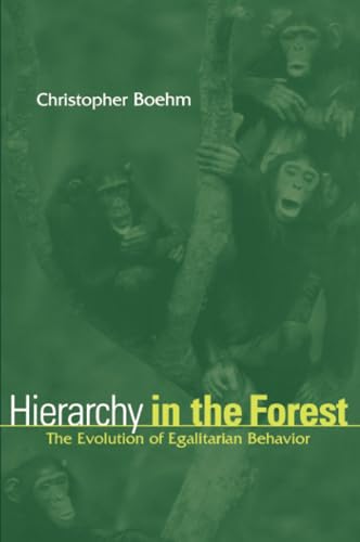 Book cover featuring chimpanzees in a tree against a green background with white text.