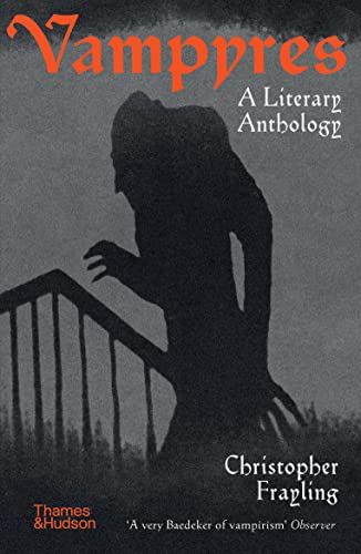 Book cover for “Vampyres” featuring a shadowy figure and gothic architecture.