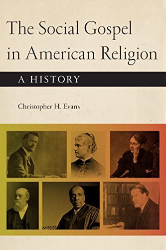 Book cover: “The Social Gospel in American Religion” with historical portraits.