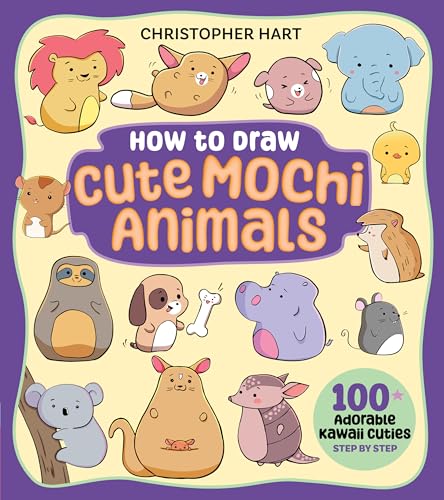 Book cover featuring cartoon illustrations of various cute, round animals.