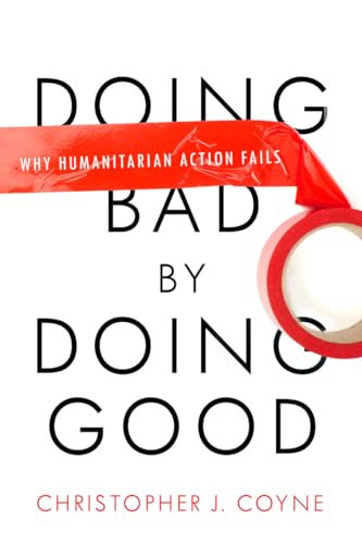 Book cover: red tape obscures text “Doing Bad by Doing Good.”