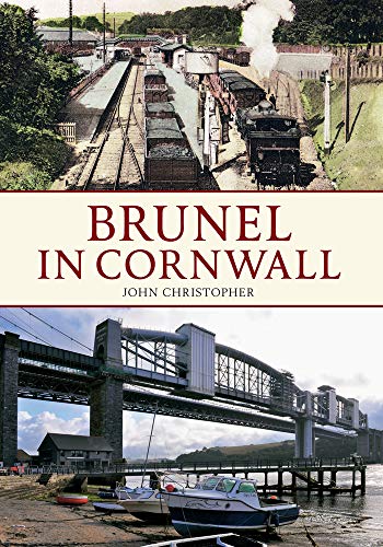 Book cover: historic railway scene and coastal bridge in Cornwall.