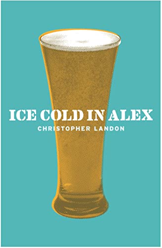 Book cover: teal background with halftone image of a beer glass.
