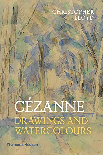 Book cover featuring a watercolour landscape painting by Cézanne.