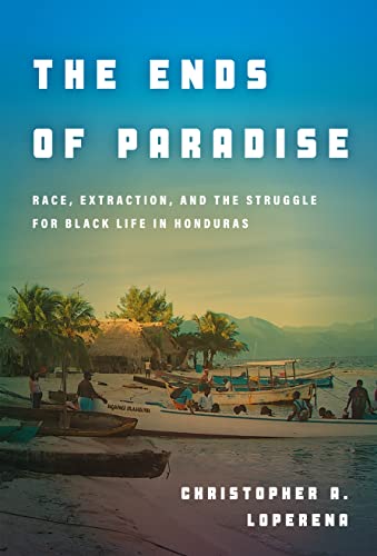 Book cover: "The Ends of Paradise: Race" with a coastal scene.
