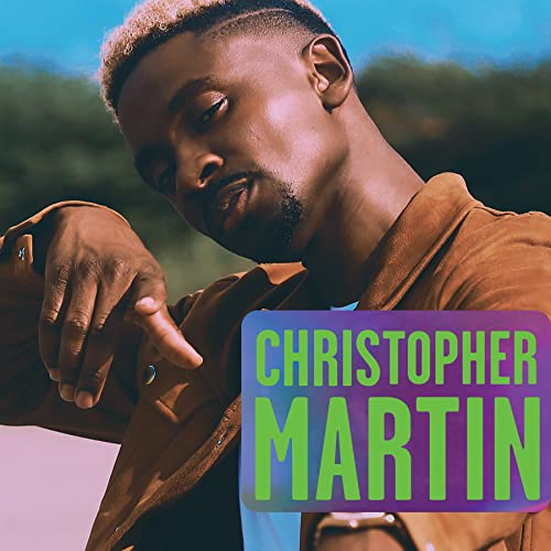 CD cover featuring portrait of Christopher Martin, a Black male singer.