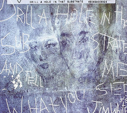 CD cover for "Soul Food" by Christopher Parker, featuring distressed portrait art.