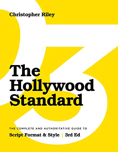 Yellow book cover with bold black text: "The Hollywood Standard," 3rd Edition.