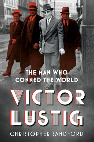 Book cover featuring a suited man and others in hats, vintage style.