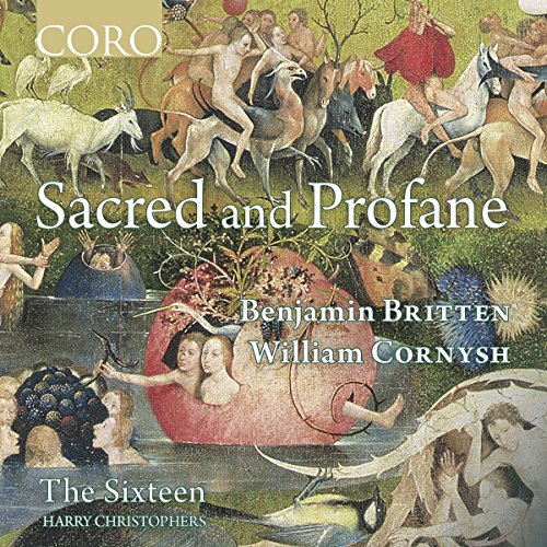 Album cover with Renaissance-style artwork, white text, and multiple nude figures.