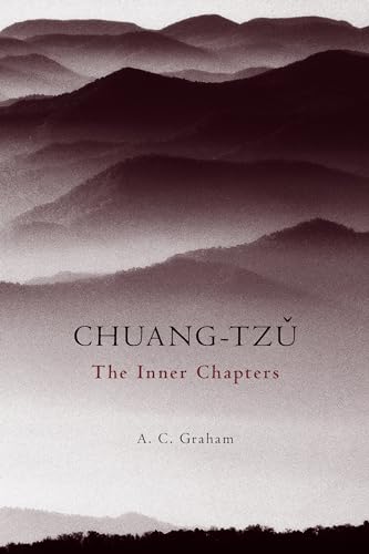 Book cover with layered mountain illustration and text: "Chuang-Tzu, The Inner Chapters".