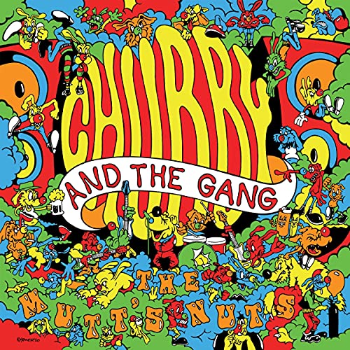 CD cover for "Chubby And The Gang - The Mutts Nuts" with cartoon dogs.