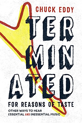 Book cover with bold red and yellow text: "Terminated for Reasons of Taste.