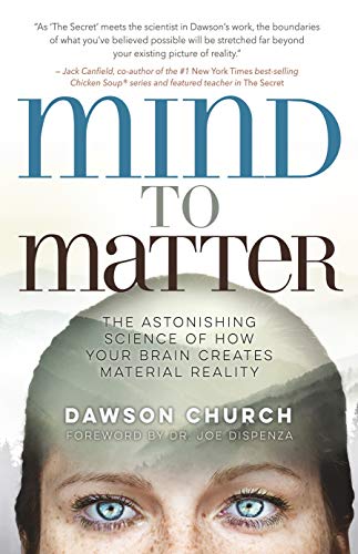 Book cover featuring a woman’s face with the title “Mind to Matter.”