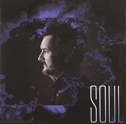 Eric Church's "Soul" CD cover: portrait of a man with purple smoke.