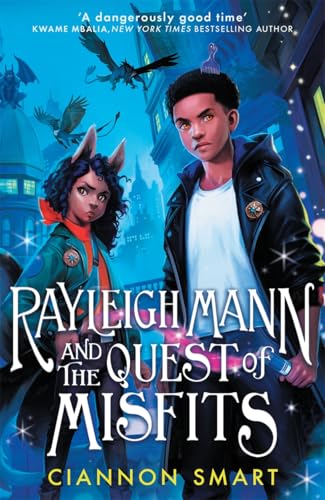 Book cover featuring two young people and fantastical flying creatures.