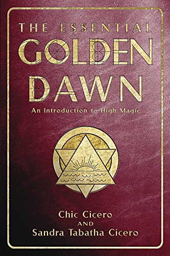 Book cover with gold lettering and a central geometric symbol.