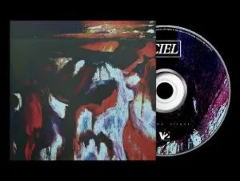 Ciel album "Call Me Silent" CD with abstract red and blue cover art.