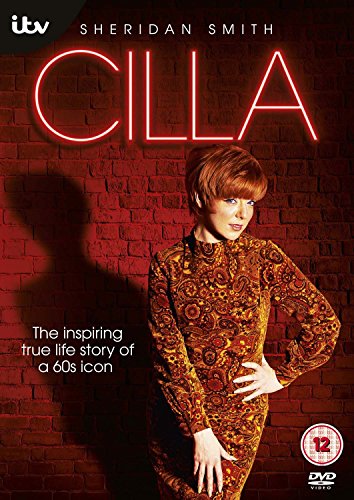 Sheridan Smith portrays Cilla Black on a DVD cover against a red brick wall.
