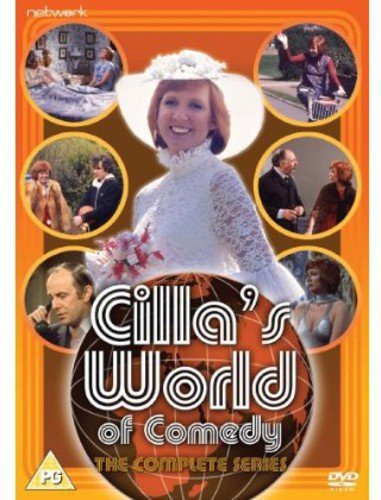 Cilla Black on DVD cover with scenes from her 1970s comedy show.