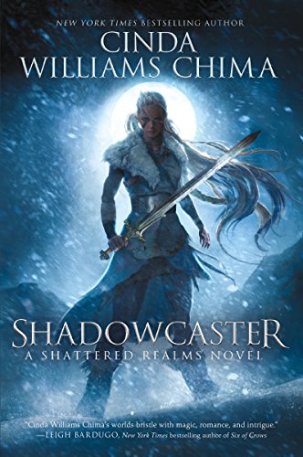 Book cover: warrior with sword against a snowy, moonlit background.