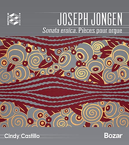 CD cover for Joseph Jongen’s “Sonata Eroica” performed by Cindy Castillo.