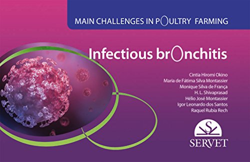 Book cover: "Infectious bronchitis" with virus illustration and author names.