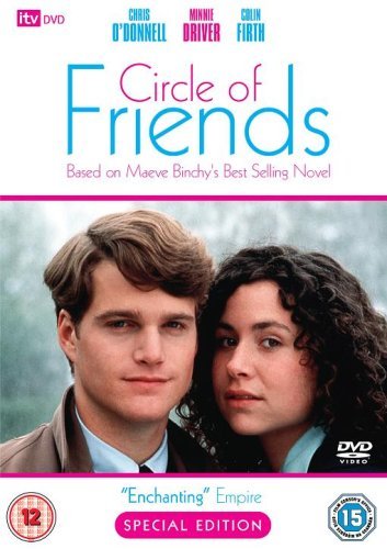 DVD cover for "Circle of Friends" featuring two young adults.