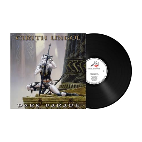 Cirith Ungol “Dark Parade” vinyl record with fantasy album art.