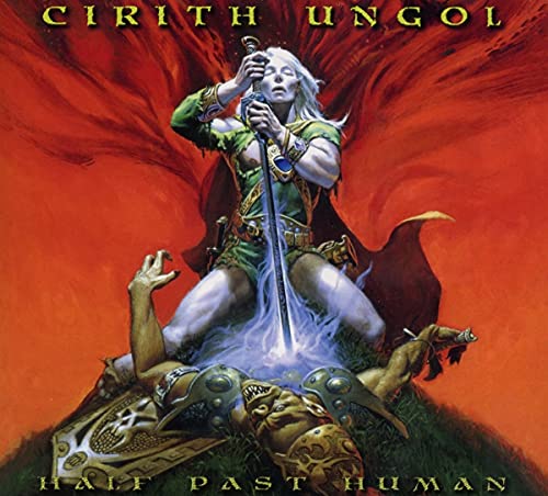 CD cover: warrior with sword, red background, fallen figures below.