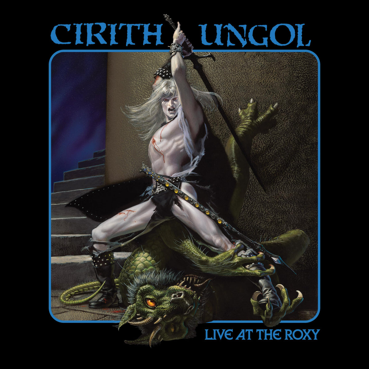 CD cover: fantasy art of a struggling figure and a monstrous creature.