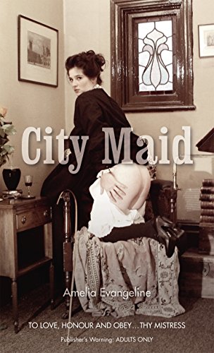 Book cover featuring a woman in maid attire, partially undressed.