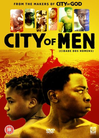 DVD cover for City of Men featuring two young men against a yellow background.