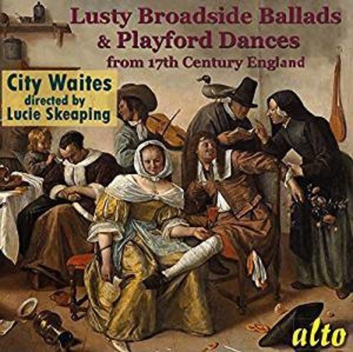 CD cover depicting a 17th-century English musical gathering.